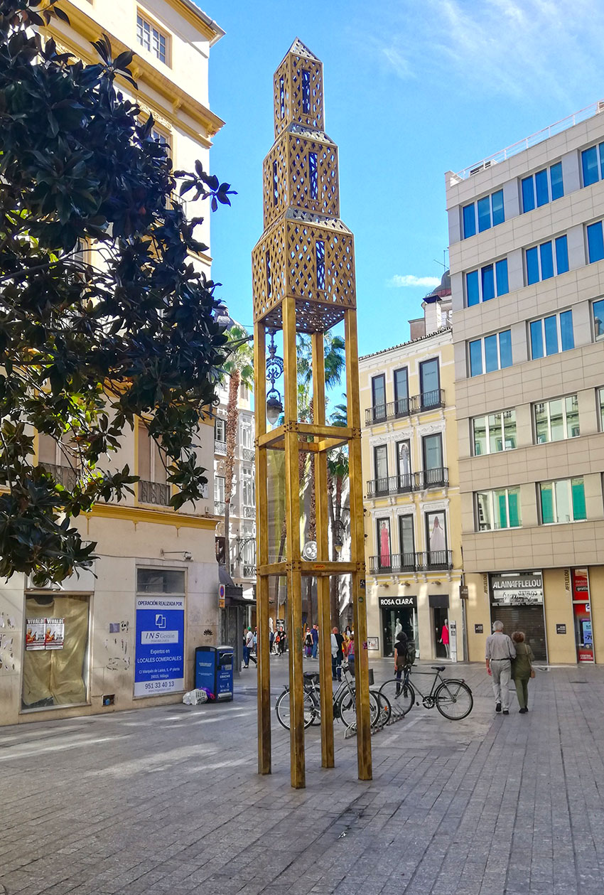 La casa dorada para pájaros